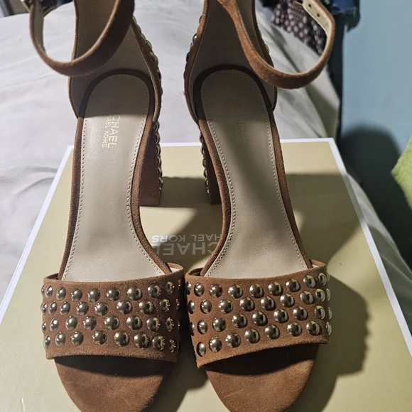 Michael Kors Studded Sandals - Picture 2 of 4